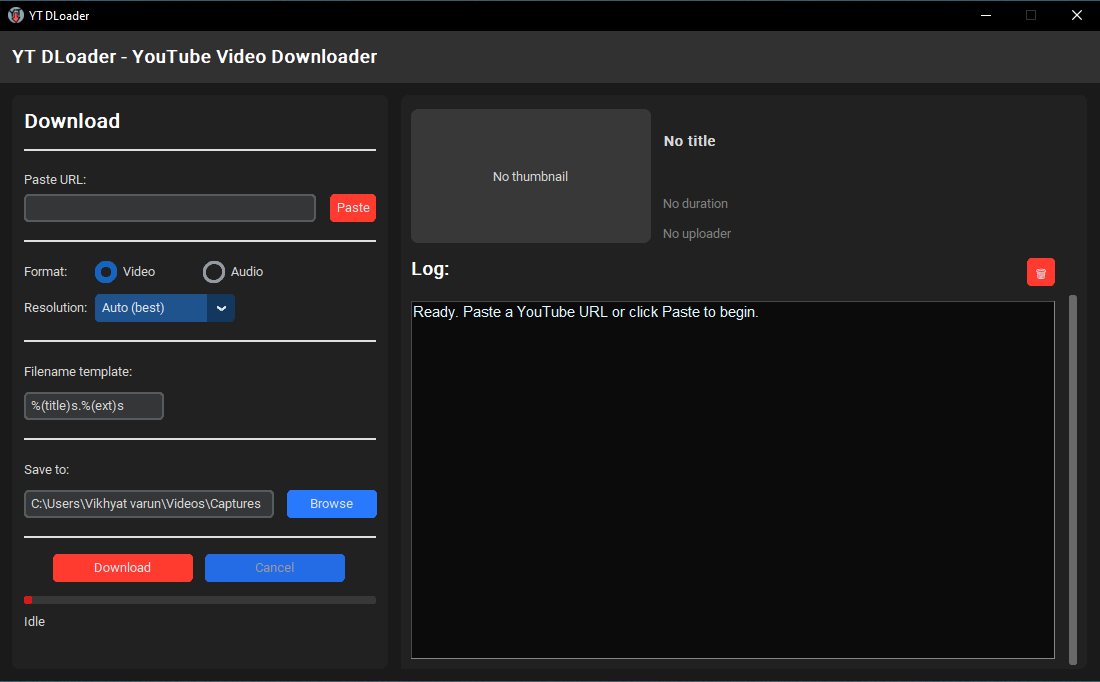 YT-DLoader-screenshot